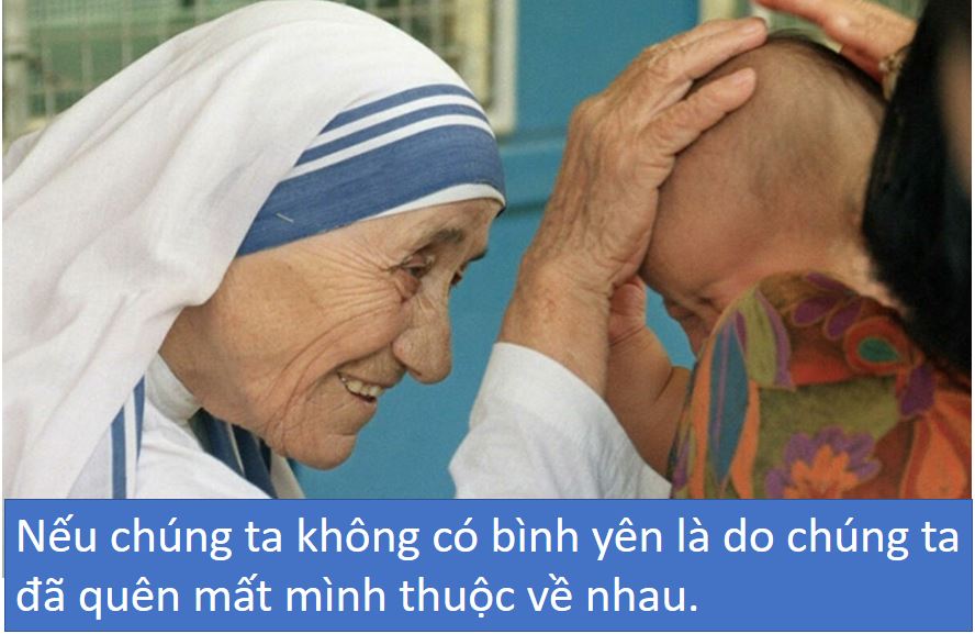 Những câu nói hay của mẹ Teresa