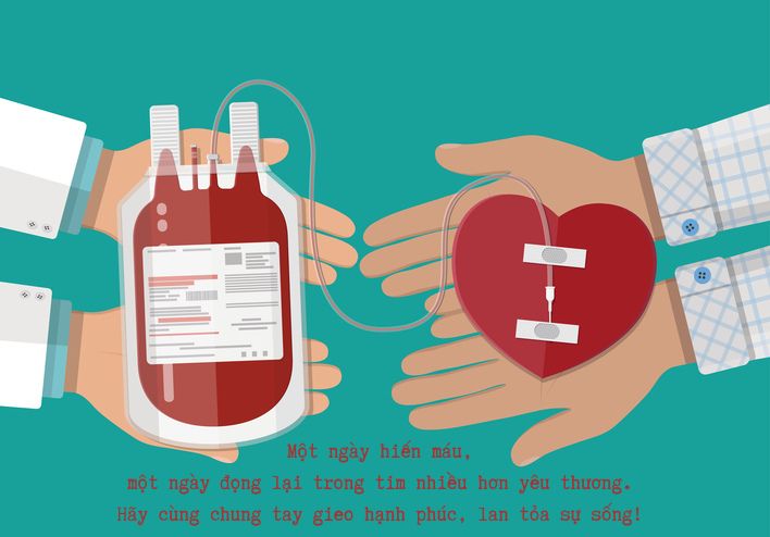 STT hay về hiến máu nhân đạo