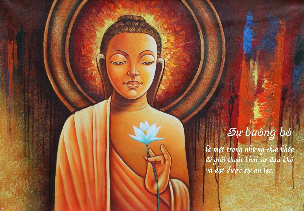 Lời dạy của Phật về cuộc sống buông bỏ 